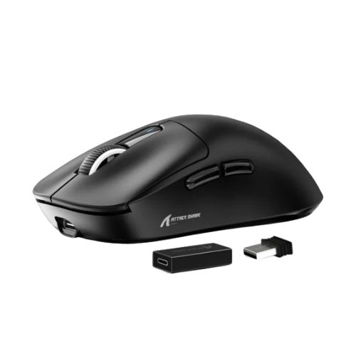 MOUSE GAMING ATTACK SHARK X3 PRO WIRELESS BLACK